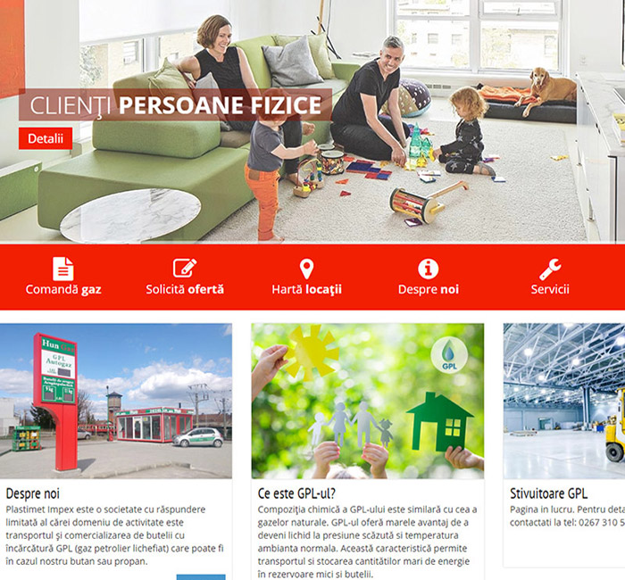 Creare site Plastimet